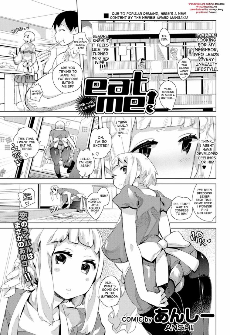 Eat Me! by "Anthy" - Read hentai Manga online for free at Cartoon Porn