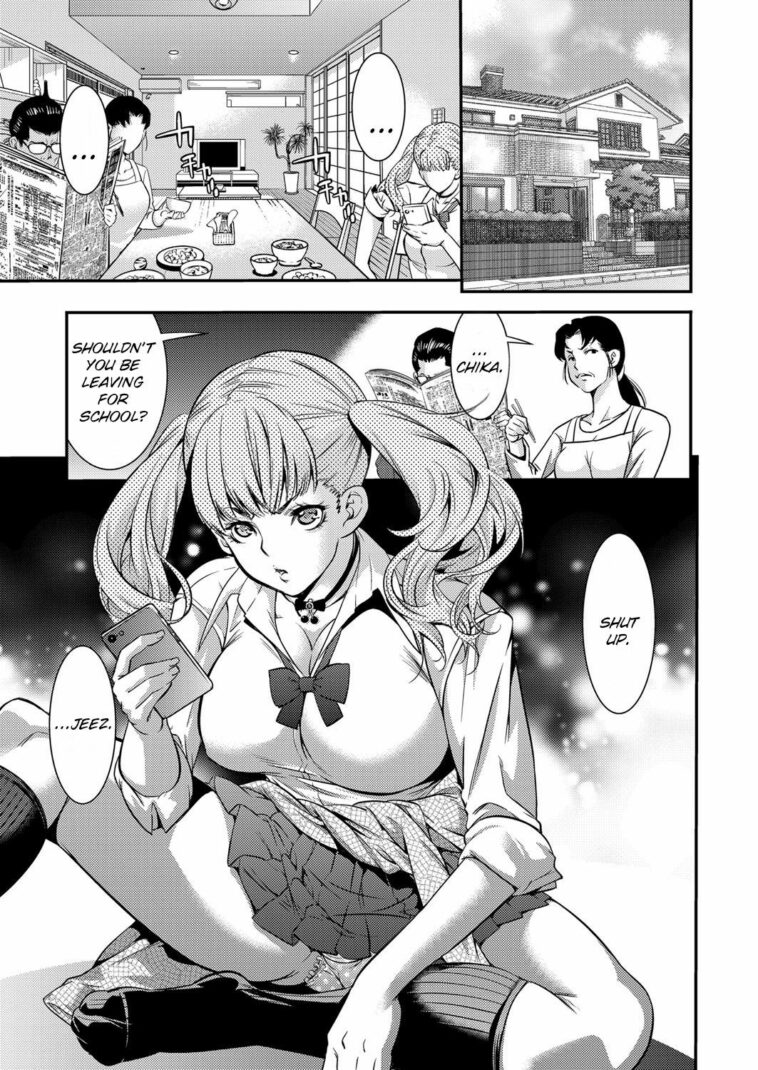 JK Bitch Gyaru ga Enkou o Chichioya ni Okorareta node Kinshin Soukan Shite yatta by "Shigaoka Touki" - Read hentai Manga online for free at Cartoon Porn