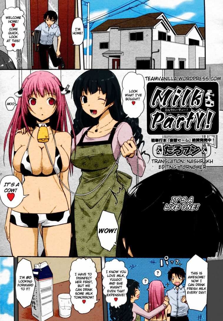 Milk Party! - Colorized by "Taropun" - Read hentai Manga online for free at Cartoon Porn