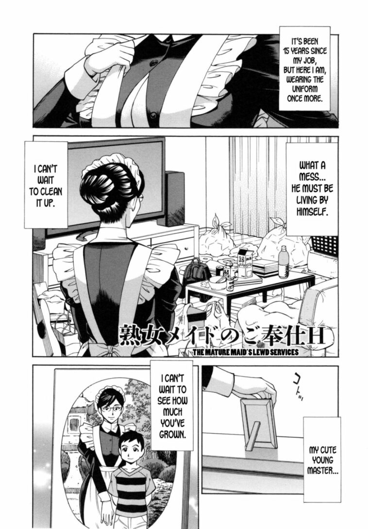 Jukujo Maid-san no Gohoushi H by "Makibe Kataru" - Read hentai Manga online for free at Cartoon Porn