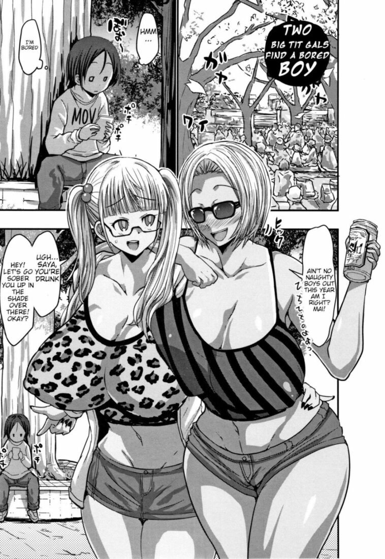 Dekapai Gal Futari ga Himasou na Danshi o Mitsuketa! by "Bu-chan" - Read hentai Manga online for free at Cartoon Porn