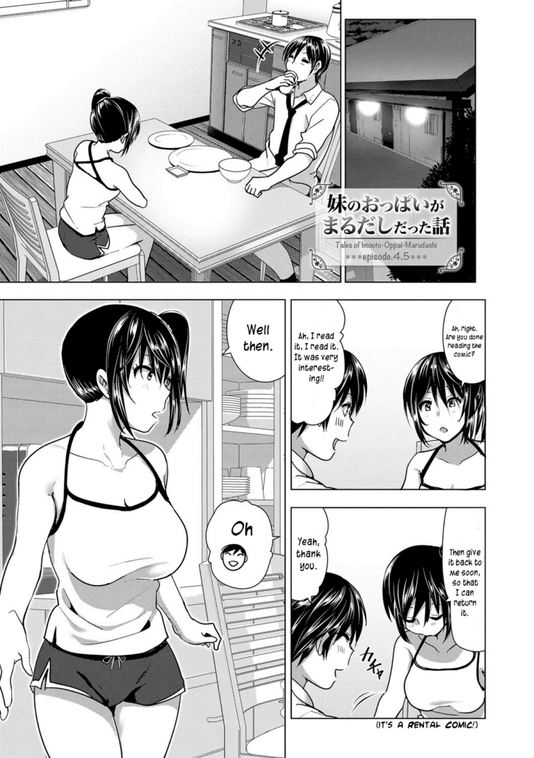 Imouto no Oppai ga Marudashi Datta Hanashi 4.5 by "Nakani" - Read hentai Manga online for free at Cartoon Porn