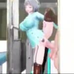 Futa / Futanari Anal Threesome 3D Hentai