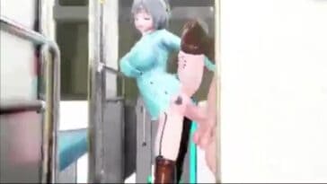 Futa / Futanari Anal Threesome 3D Hentai