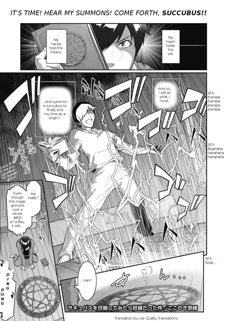 Succubus o Shoukan Shitemitara Ninpu datta Ken by "Kokonoki Nao" - Read hentai Manga online for free at Cartoon Porn
