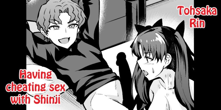 Tohsaka Rin, Shinji to Uwaki Sex Suru by "Ankoman" - Read hentai Doujinshi online for free at Cartoon Porn