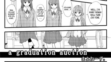 a graduation auction by "Mayonnaise." - Read hentai Doujinshi online for free at Cartoon Porn