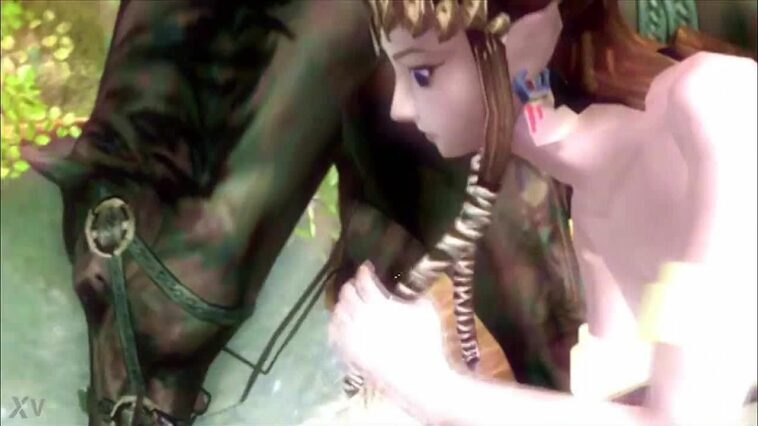 Hentai Princess Zelda's Cartoon Ass in 3D Adventure - Cartoon Porn