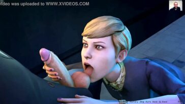 Cartoon sex game with a blonde teen who loves to get fucked and swallow - Cartoon Porn
