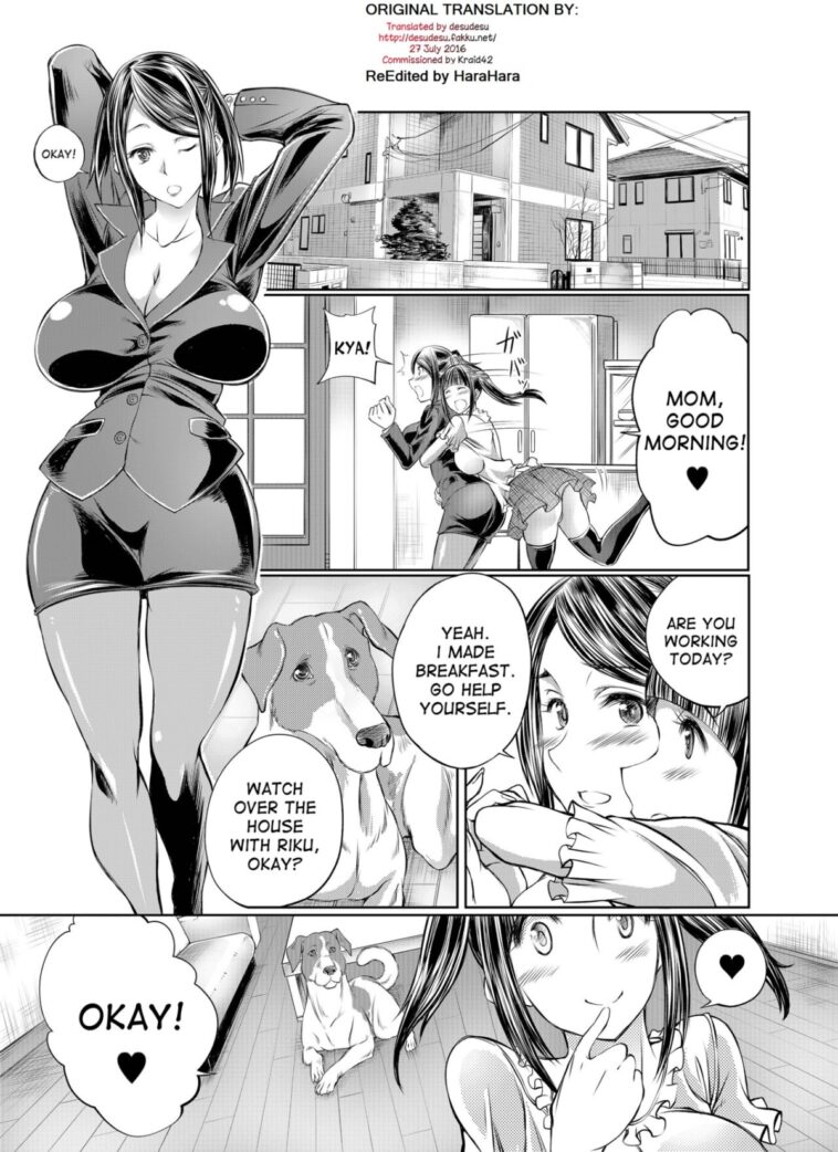 Musume no Kareshi wa Wan-chan!? Okaasan Yurushimasen! by "Tenzen Miyabi" - #146047 - Read hentai Manga online for free at Cartoon Porn