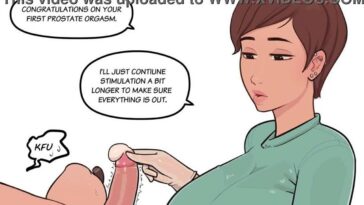 Get a free hands lesson on prostate stimulation with femdom toys - Cartoon Porn