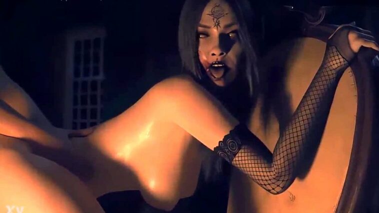 Experience the ultimate in anime and hentai with Resident Evil Vampire Sex in 3D - Cartoon Porn