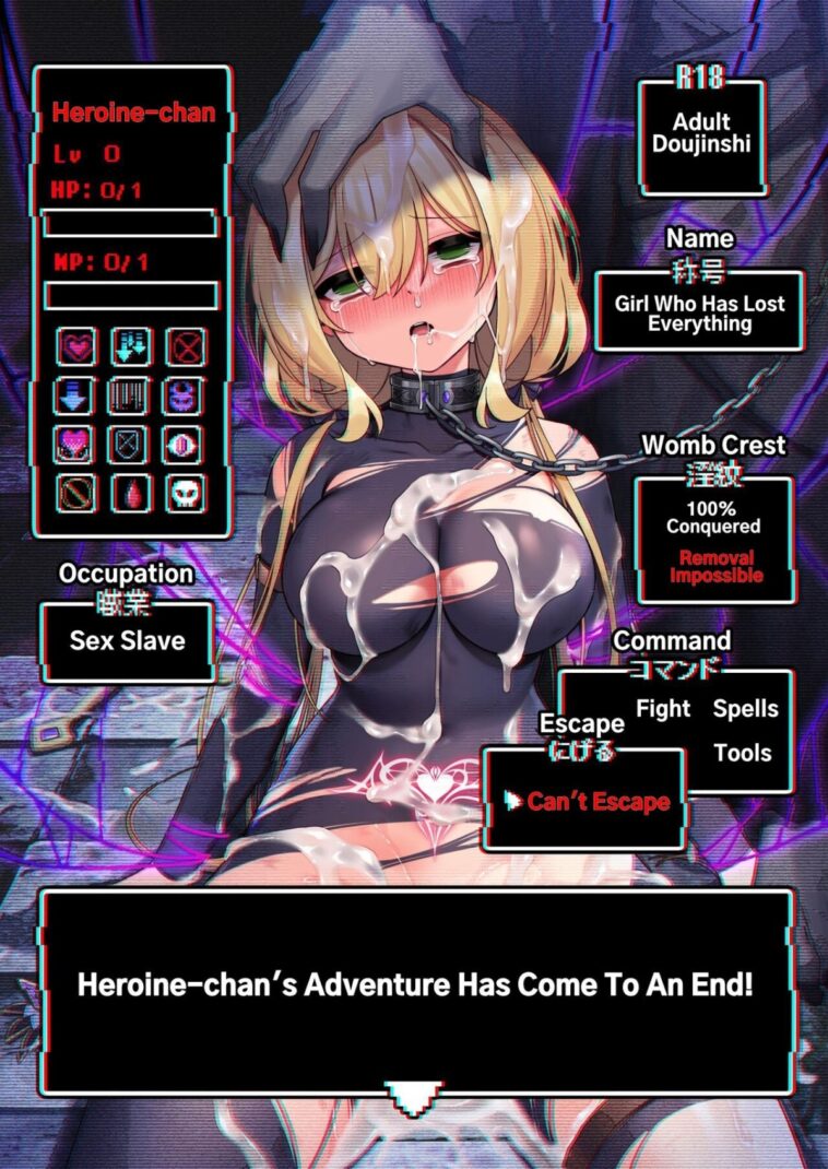 This Hero Girl's Adventure is OVER! by "Hoshina Meito" - #153515 - Read hentai Doujinshi online for free at Cartoon Porn