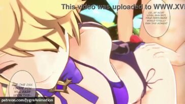 3D animated creampie scene in anime style - Cartoon Porn