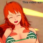 Nami aroused and craving to remove her skin-tight denim - single edition - Cartoon Porn