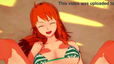 Nami aroused and craving to remove her skin-tight denim - single edition - Cartoon Porn