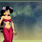 Animated alien maid Ashelin's adventures in the Akabur's Star network - Cartoon Porn