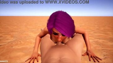 Max's wild ride with voluptuous Maya in a 3D game - Cartoon Porn