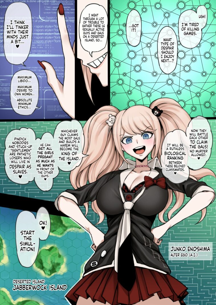 Danganronpa 2 - Full Color by "Terasu Mc" - #189661 - Read hentai Doujinshi online for free at Cartoon Porn