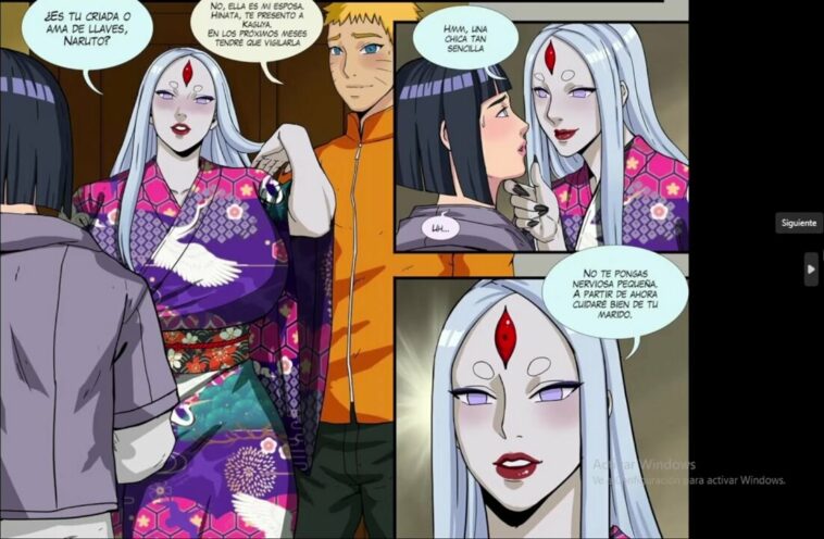 naruto se folla el humedo coño de kaguya a escondidas de hinata