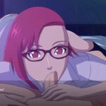 Receiving an Unexpected Blowjob from Karin - Sarada Rising