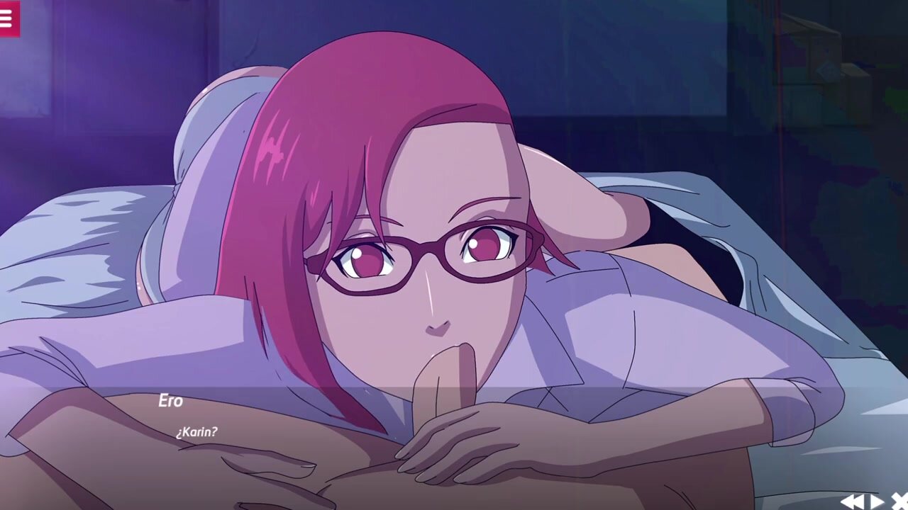 Receiving an Unexpected Blowjob from Karin - Sarada Rising