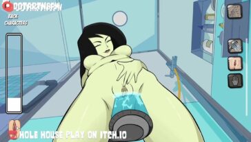 Shego Squirting In The Shower - Hole House