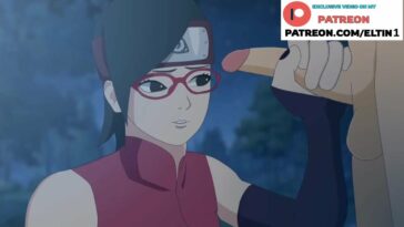 Uchiha Sarada Hot Fucking In Forest And Anal Creampie - Naruto Hentai 4k 60fps