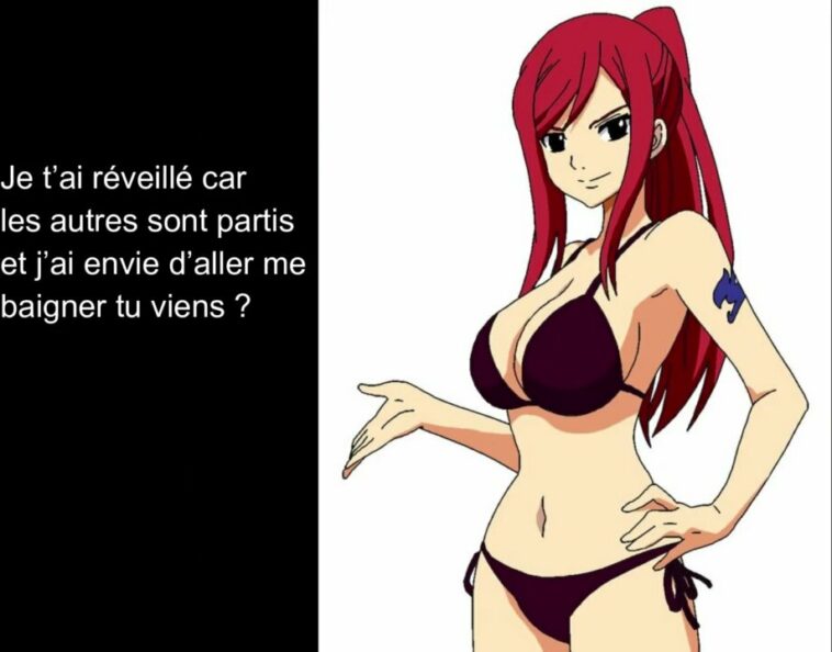 Hentai JOI Français - Erza Scarlet