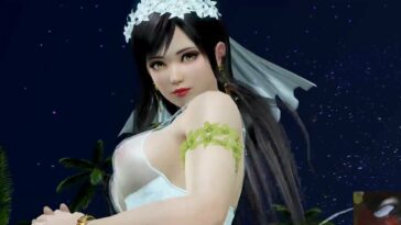 Dead or Alive Xtreme Venus Vacation Kokoro Mini Wedding Dress Nude Mod Fanservice Appreciation